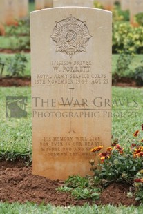 BEIRUT WAR CEMETERY - PORRITT, WILLIAM